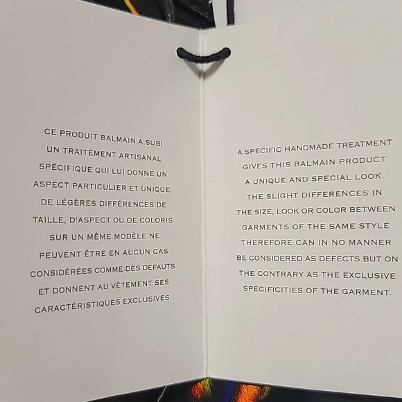 $1050 BALMAIN Holographic Pant Size 36 US 4 - Picture 7 of 13